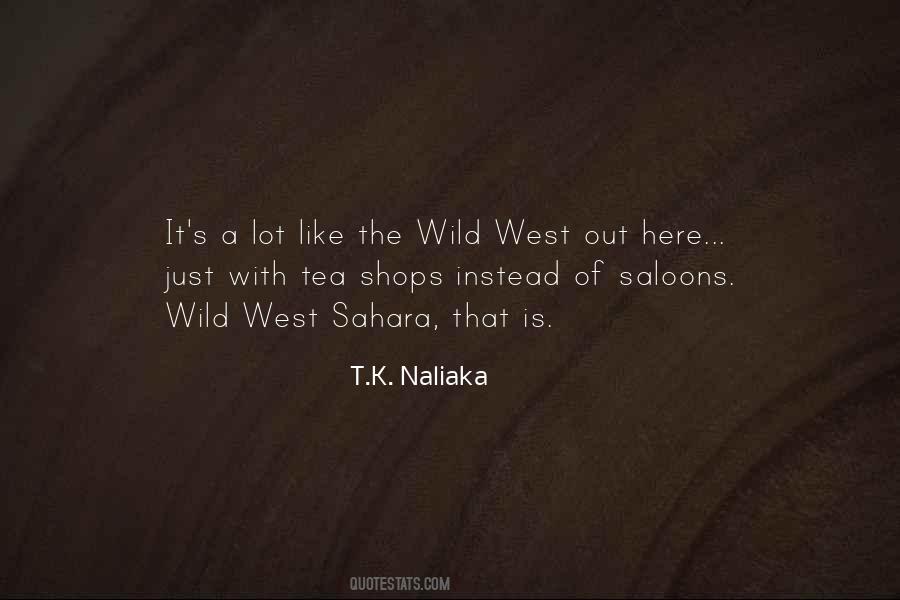 Best Wild West Quotes #888120