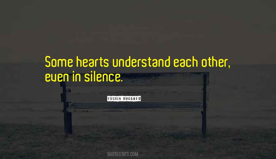 Understand Each Other Quotes #53928