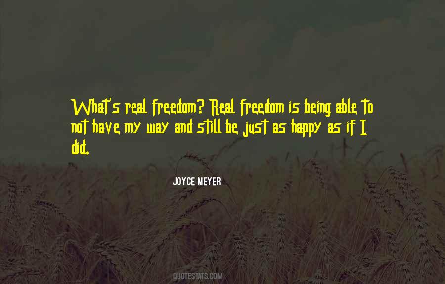 Freedom Happy Quotes #1651775