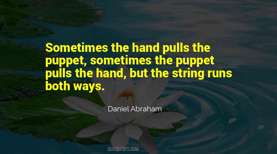 Hand Puppet Quotes #703416