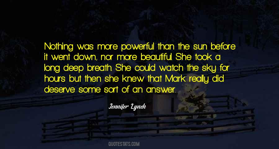 Quotes About A Beautiful Sky #1487576