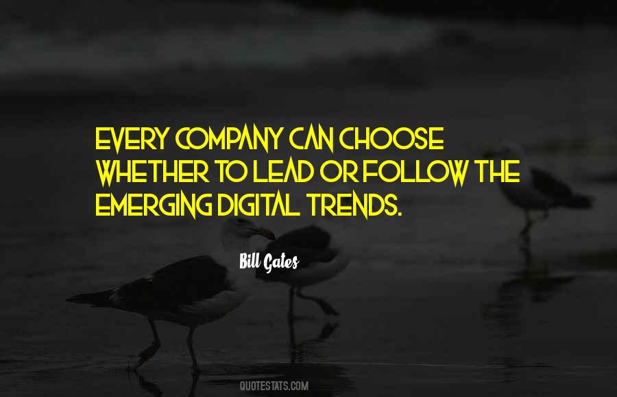Follow Trends Quotes #1020748
