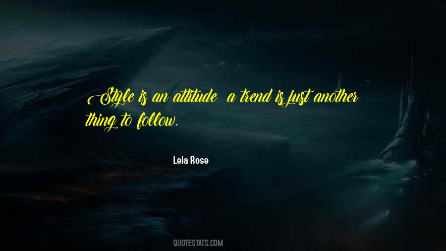 Follow Trends Quotes #106274