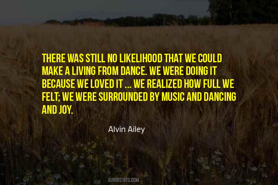 Quotes About The Joy Of Dancing #79135
