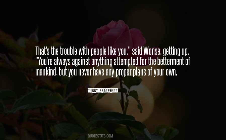 Trouble With You Quotes #1048438