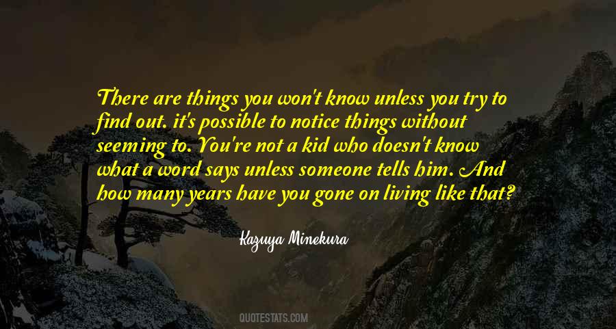 Notice Things Quotes #1656116