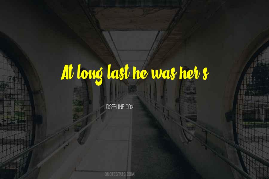 Long Last Quotes #811160