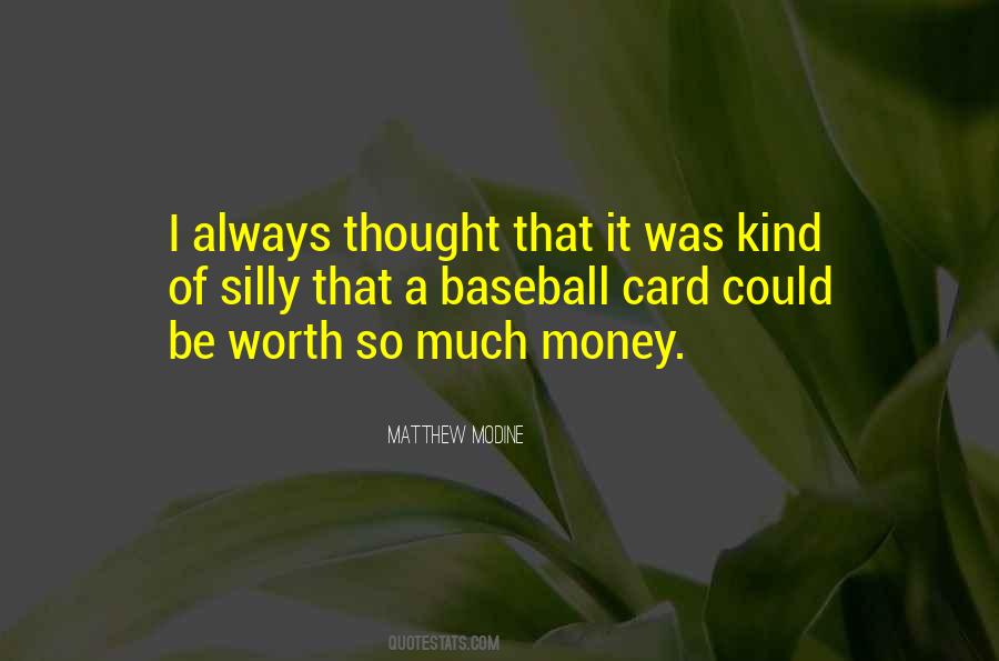 Baseball Card Quotes #1179315