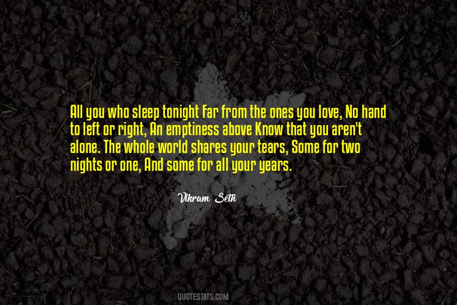Nights Without Sleep Quotes #151984