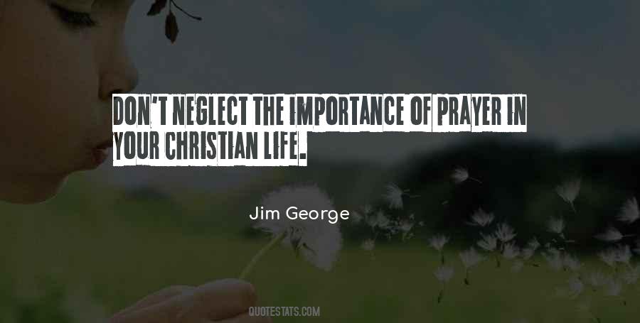 Quotes About The Importance Of Prayer #1179712