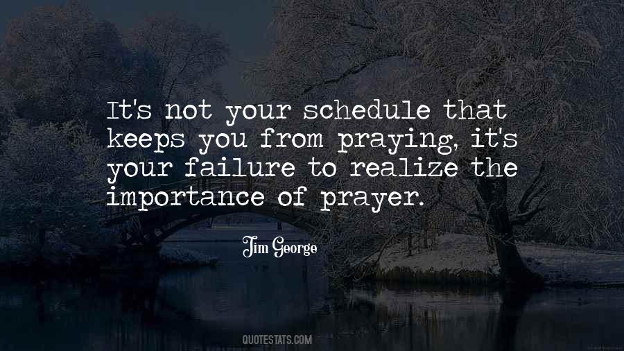 Quotes About The Importance Of Prayer #589616