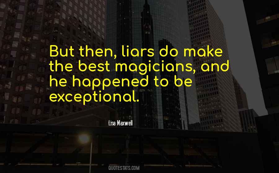 Best Liar Quotes #1435226