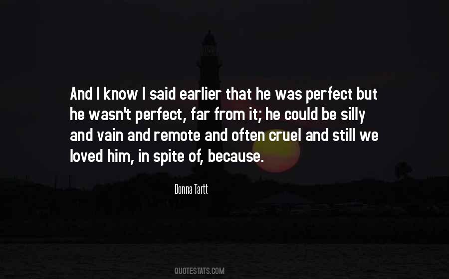 Far From Perfect Quotes #1727695