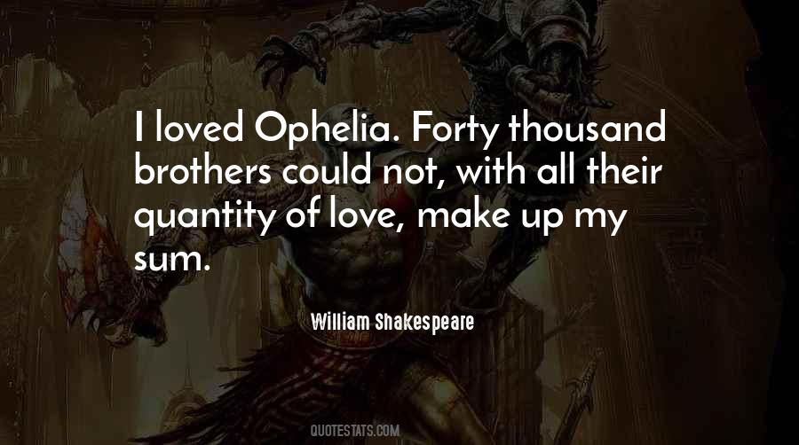 Love Of Brothers Quotes #1164660