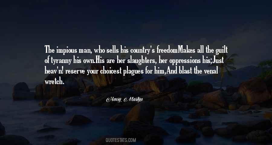 Freedom Tyranny Quotes #1686791