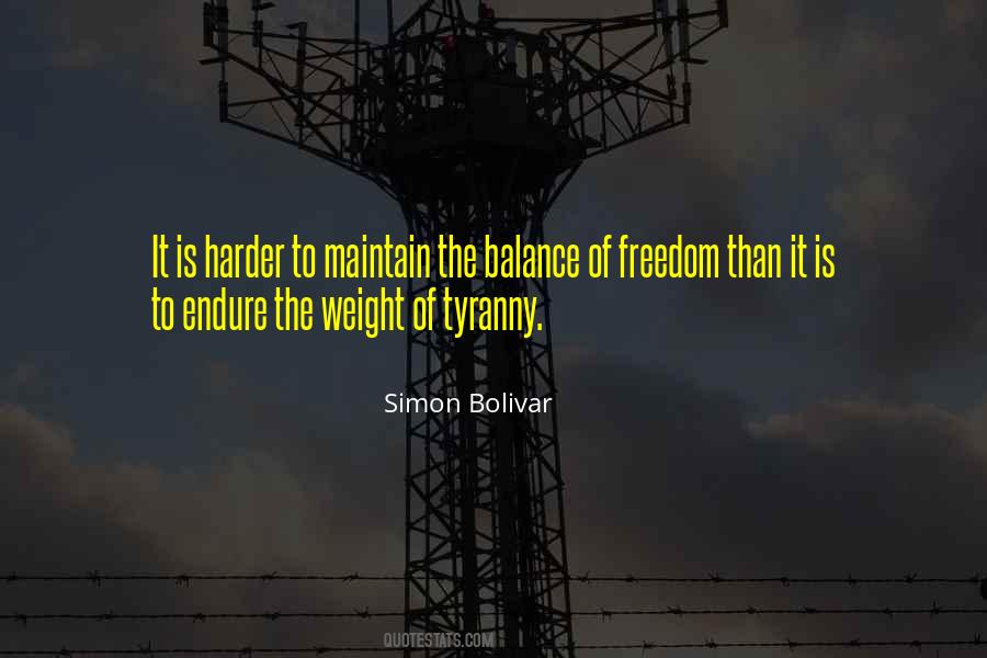 Freedom Tyranny Quotes #206802