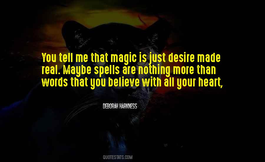 Believe Magic Quotes #1513755