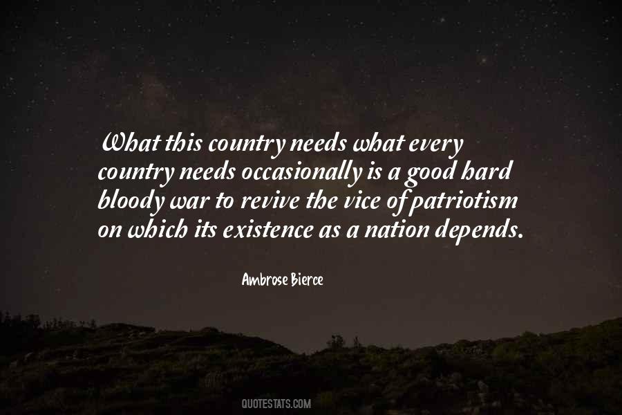 What This Country Needs Quotes #596944