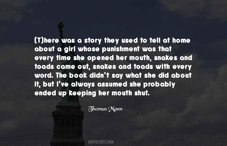 Girl Story Quotes #1712611
