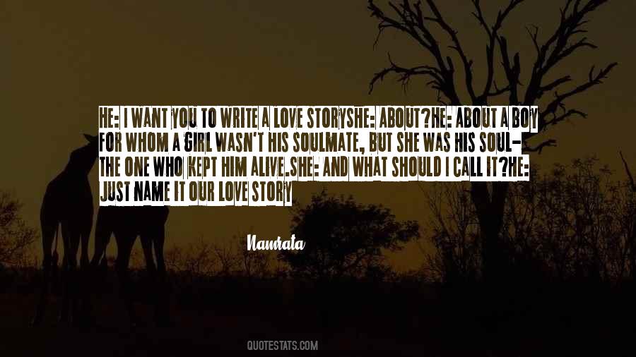 Girl Story Quotes #616627