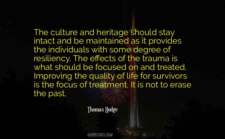 Focus On Quality Quotes #124083