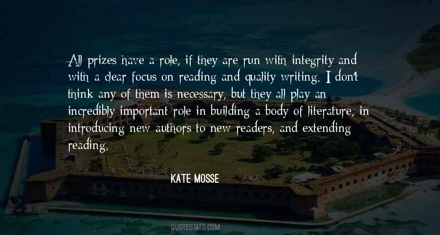 Focus On Quality Quotes #1466624