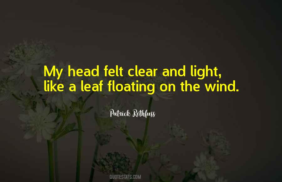 Floating Leaf Quotes #802037