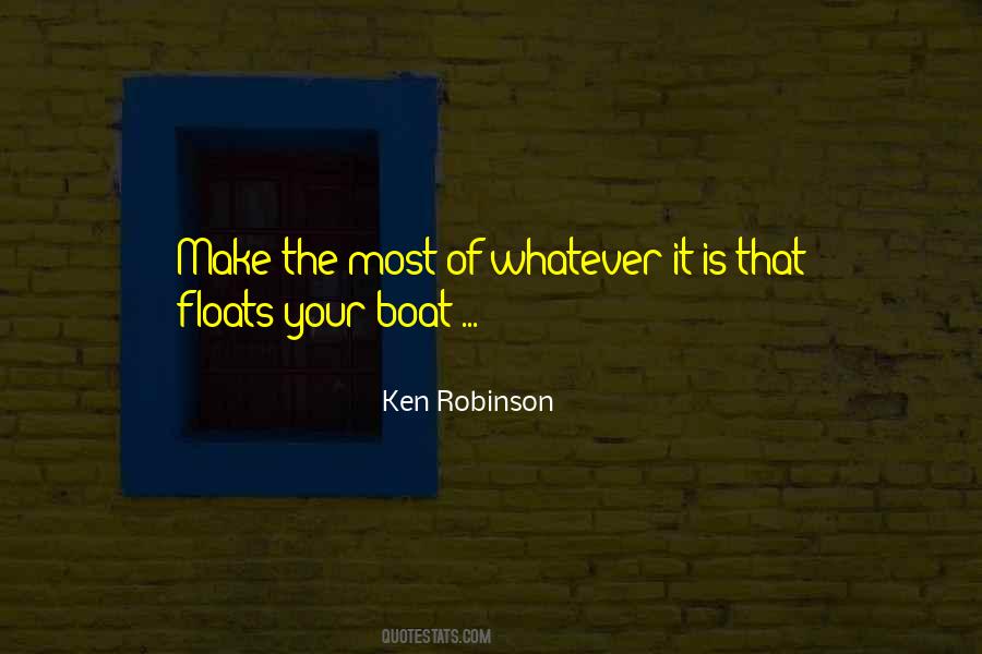 Floats Quotes #591482