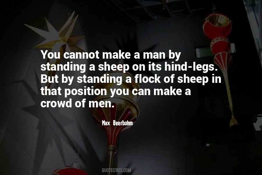 Flock Of Sheep Quotes #1220917