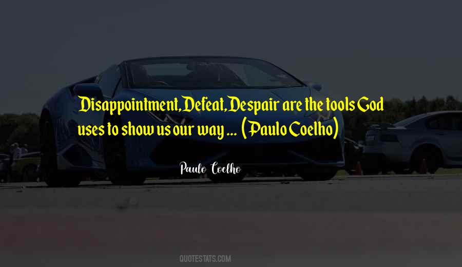 Disappointment God Quotes #1521196