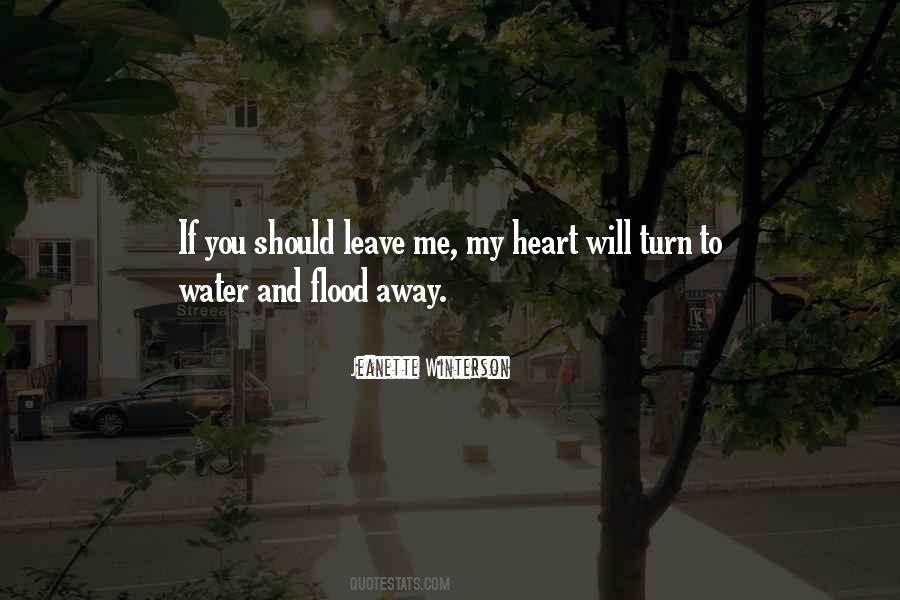 Flood Water Quotes #222197