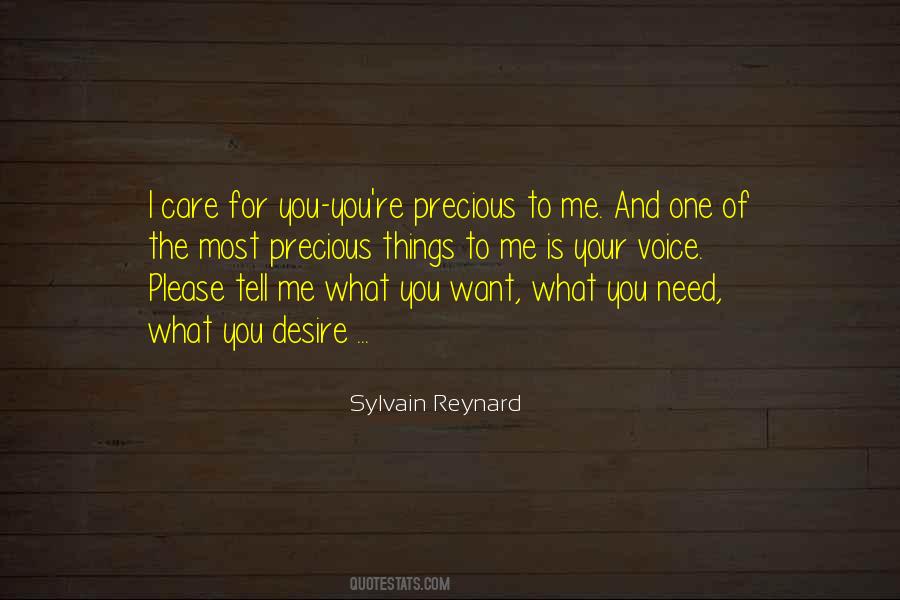 Your Care For Me Quotes #556160