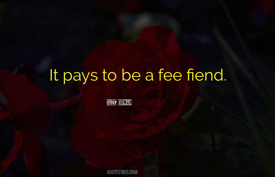 Our Fee Quotes #1697349