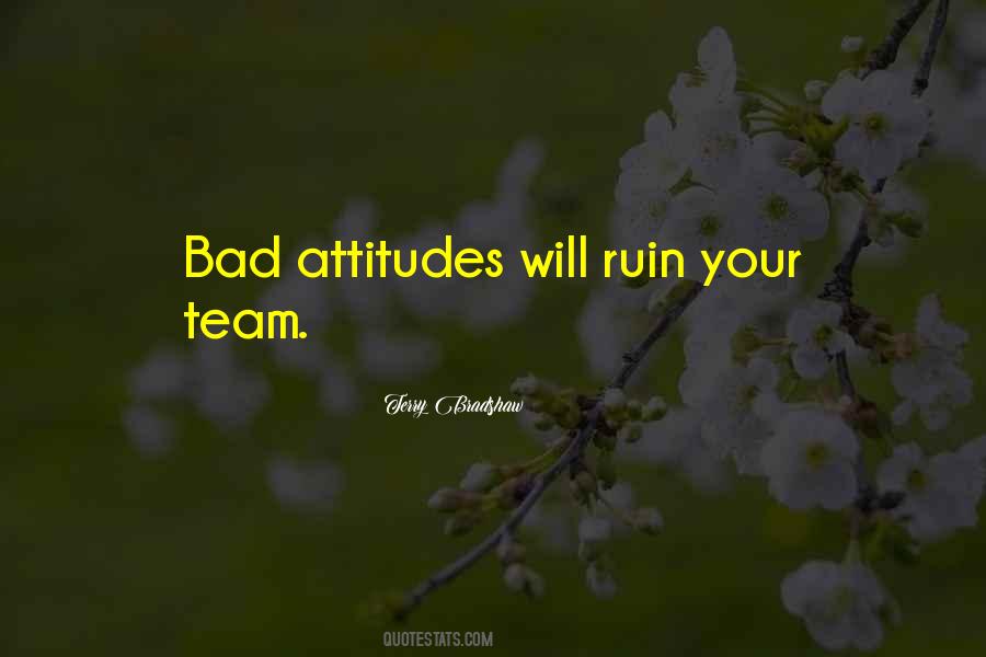 Quotes About Having A Bad Attitude #380357