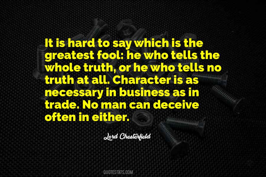 Hard Business Quotes #196525