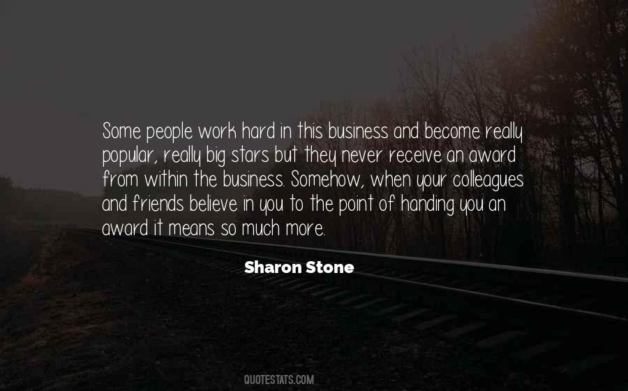 Hard Business Quotes #431296