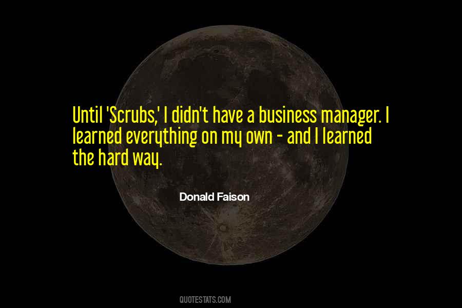 Hard Business Quotes #570111