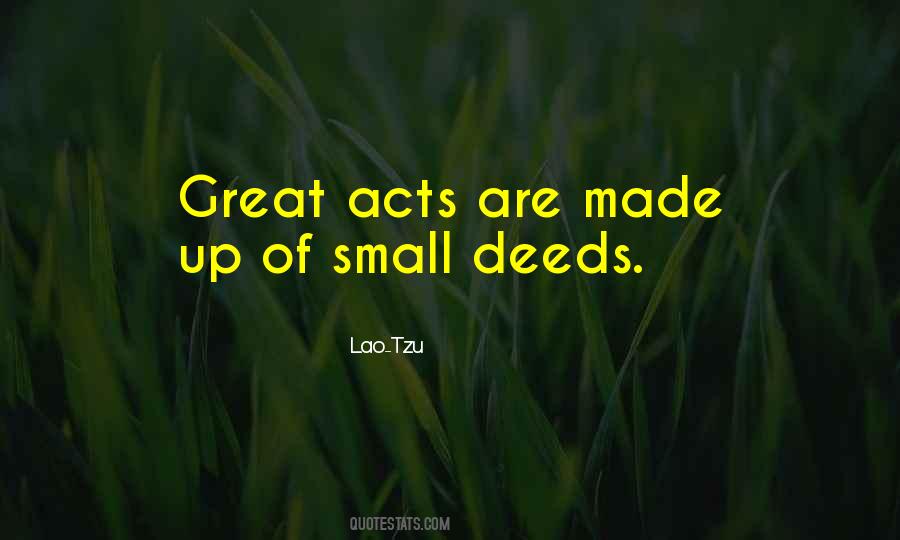 Small Great Quotes #7049