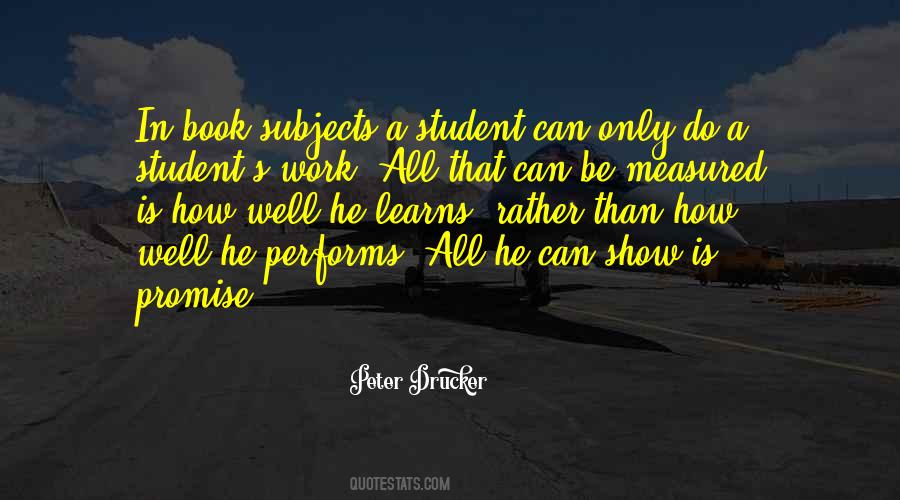 Student Work Quotes #843691