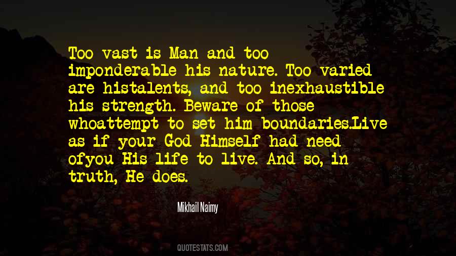 Quotes About Nature And Strength #404228