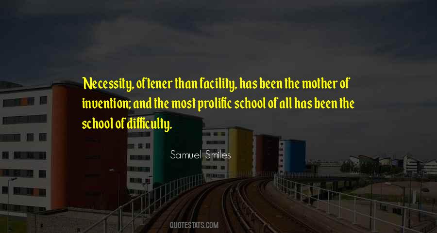 Mother Of Necessity Quotes #121312