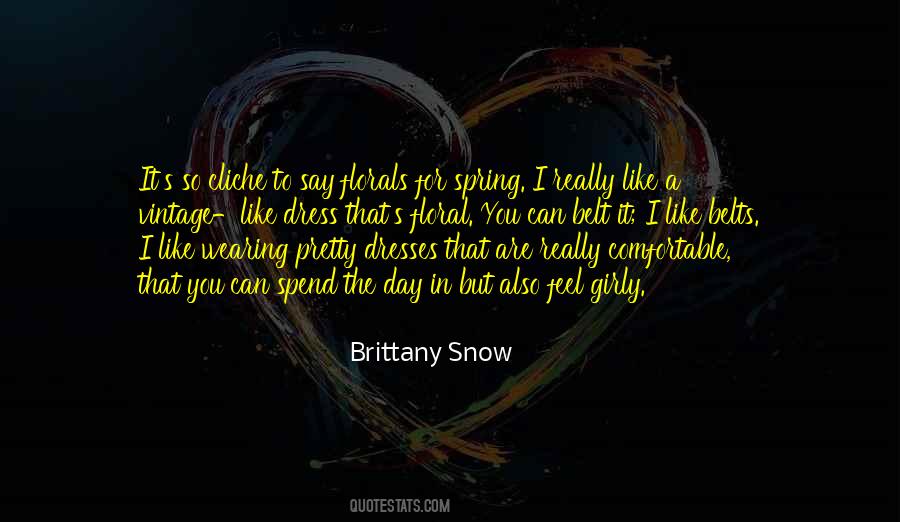 Floral Dress Quotes #1094332
