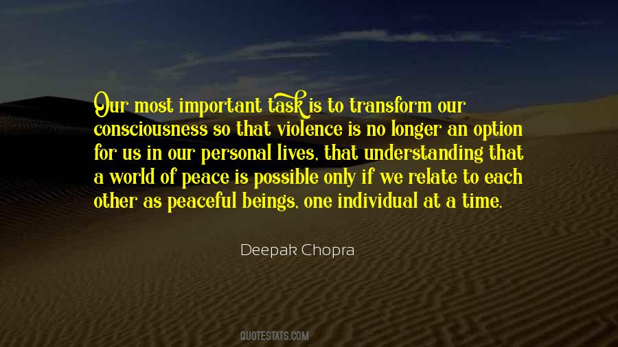 Peace For Our Time Quotes #1696375