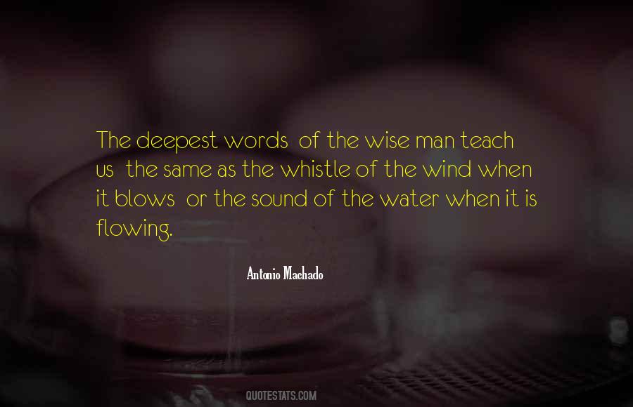 Wind Water Quotes #96952