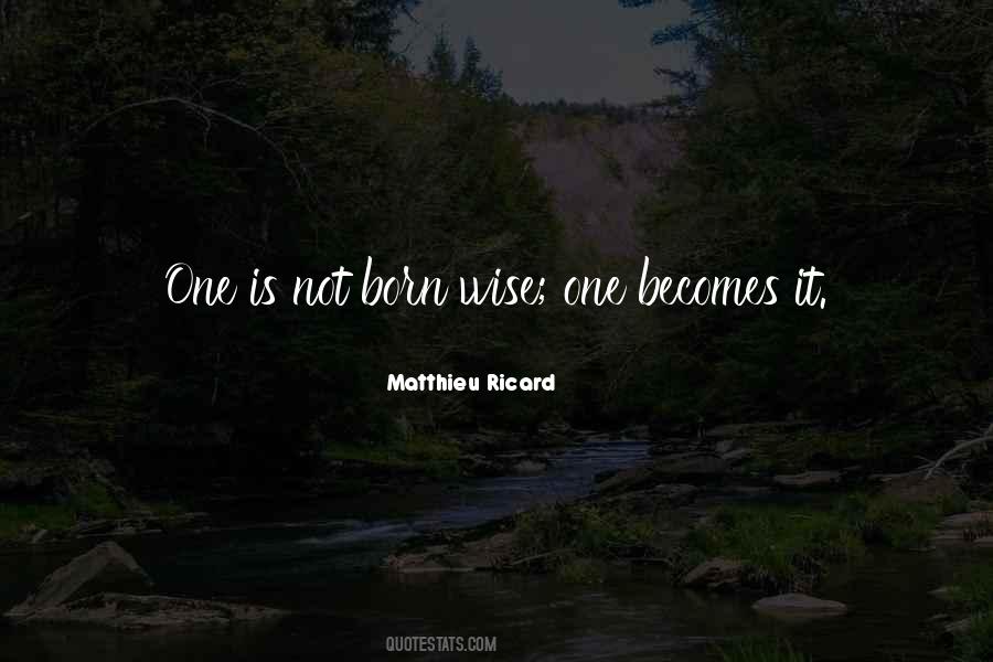 Wise One Quotes #1876489