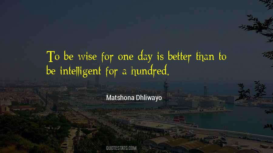 Wise One Quotes #629910
