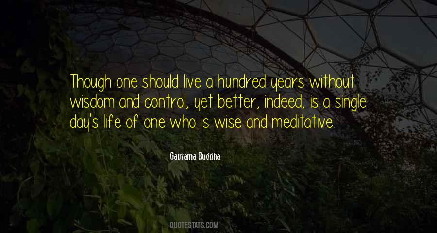 Wise One Quotes #883906