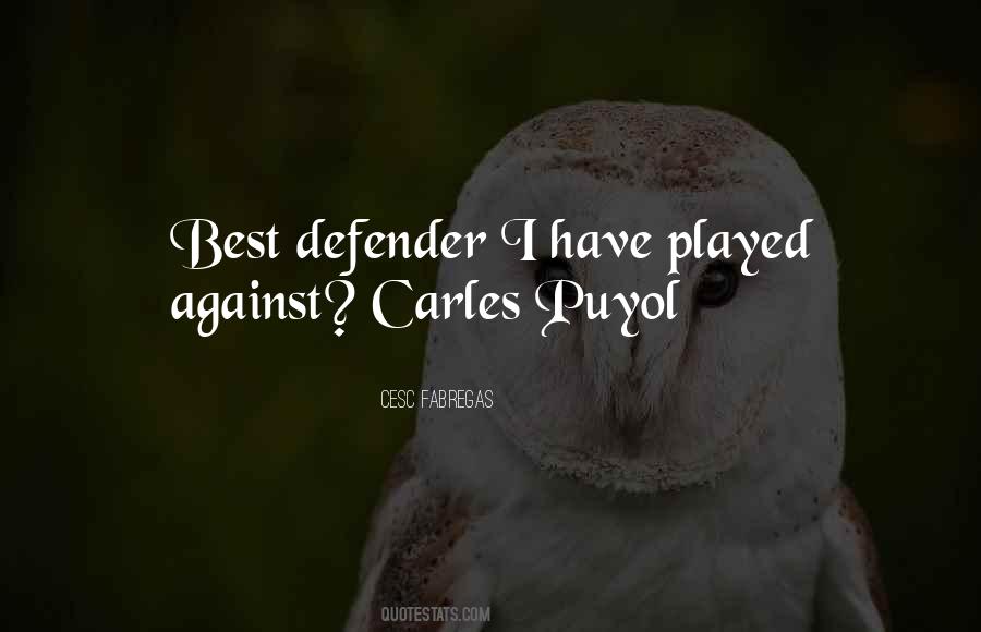 Best Defender Quotes #1295920