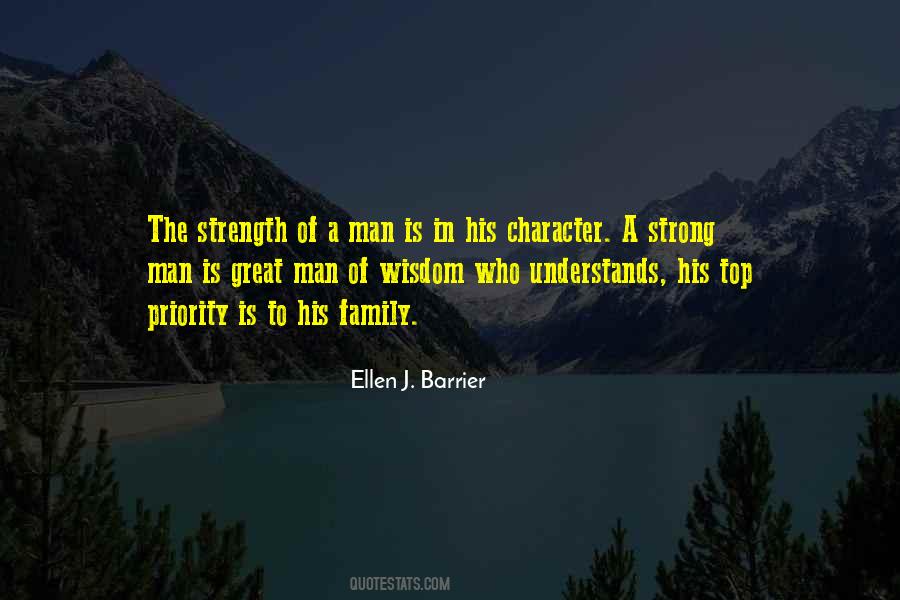 Strength Of A Family Quotes #1230544