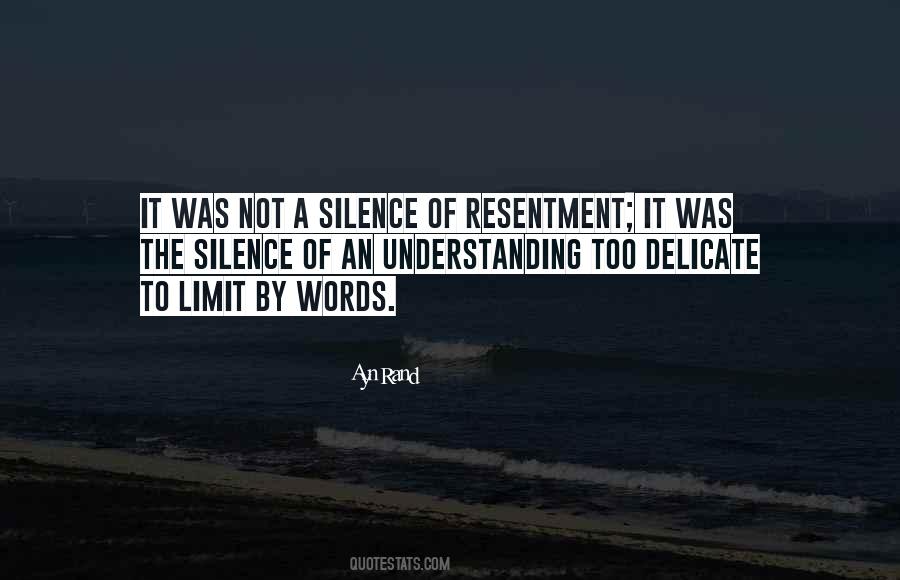 Quotes About Understanding Silence #61625